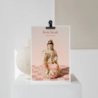 Some Good Fortune Postcard • Guanyin Statue