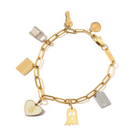 Wealth Abyss Bracelet • Two-tone / Beige