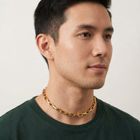 Chunky Bold Chain Necklace • Gold
