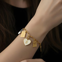 Wealth Abyss Bracelet • Two-tone / Beige