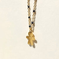 Not Anyone's Gingerbread Man Necklace • Gold