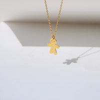 Not Anyone's Gingerbread Man Necklace • Gold