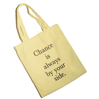 :) • Yellow/ Tote Bag