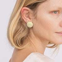 Circle Studs • Lemon Sorbet