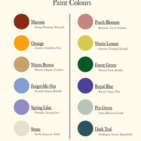 Circle Studs • Forget-Me-Not