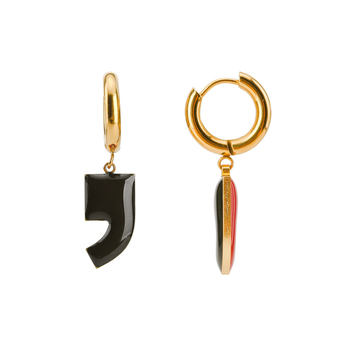 Pause / Hoops • Black & Maroon