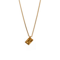 Unlimited Funds Credit Card Necklace • Gold