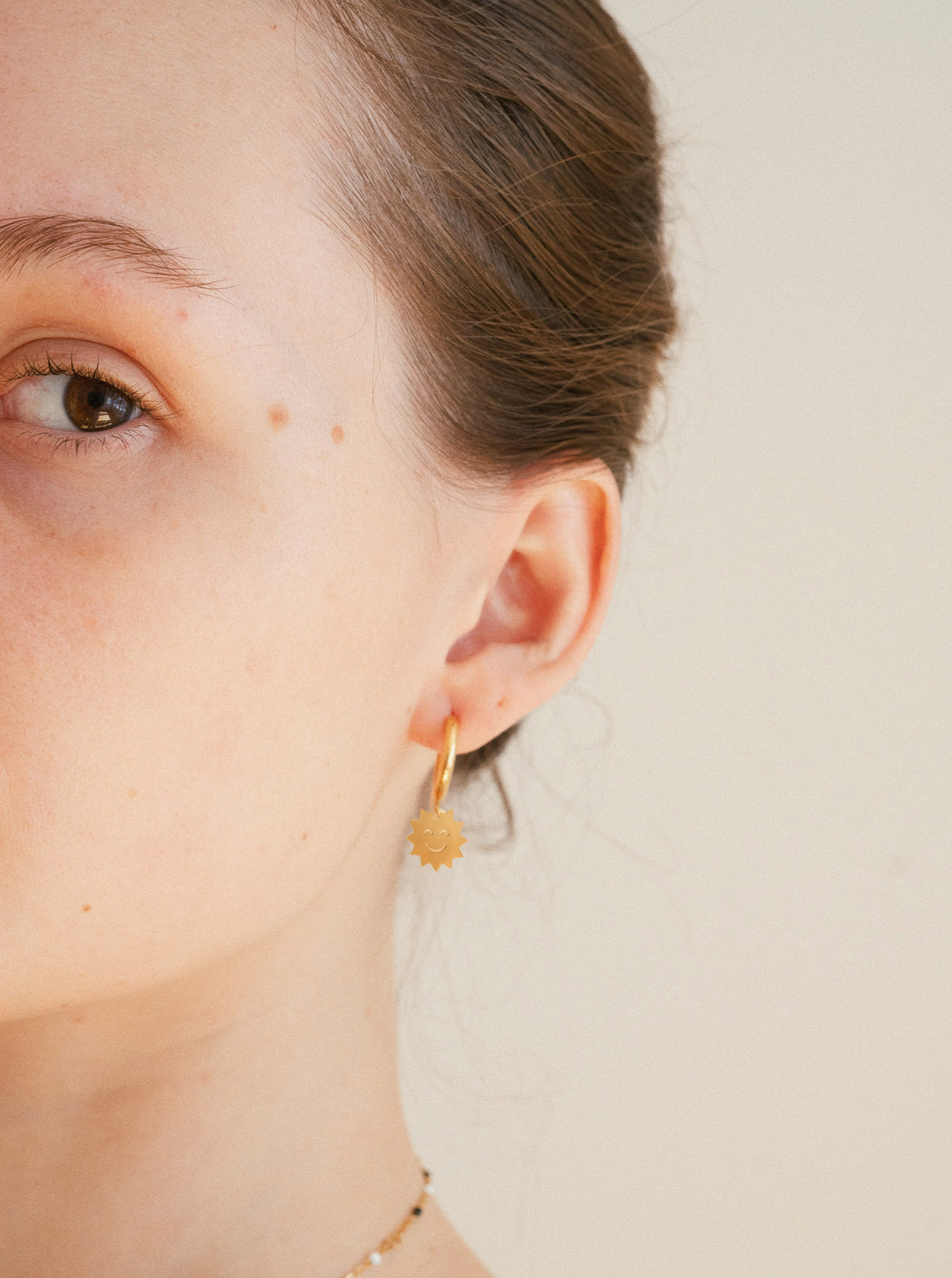 Behind the Smile Hoops • Gold