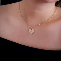 Speak Your Heart/ 夢 Dream Necklace • White