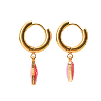 Sparkle Heart & Star / Hoops • Red & Pink