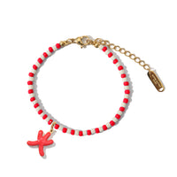 Five Elements / Fire Bracelet • Red & Pink