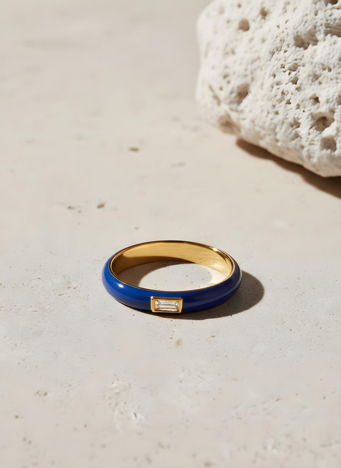 Bling Ring • Navy Enamel