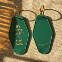 MMG Keyring • Jade • Never too late