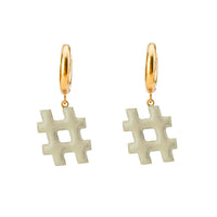 Hashtag / Hoops • Royal Blue & Stone