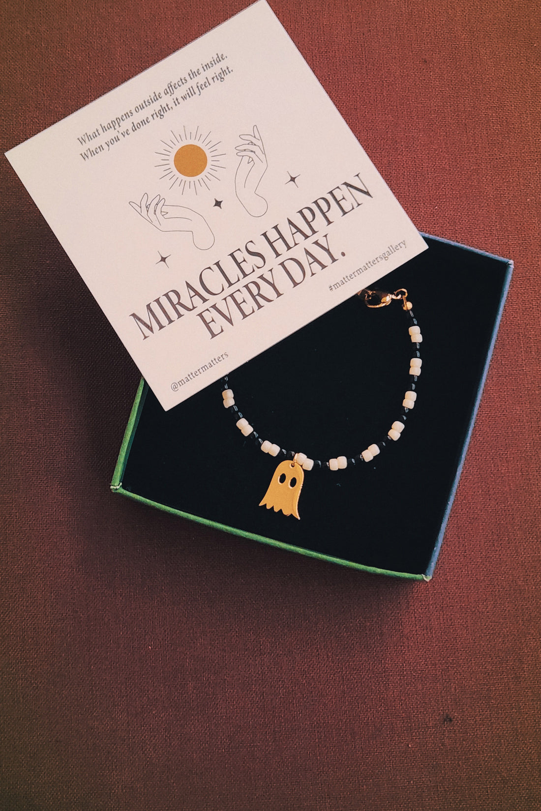 Hide & Seek Bracelet • Black