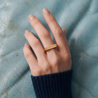Fuck what fucks you • Gold Signet Ring