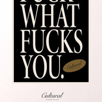 CLS Postcard • Fuck What Fucks You (Pink)