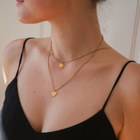 Behind the Smile Necklace • Gold