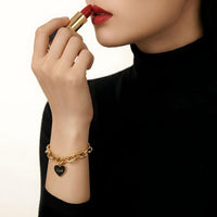 Love/ Lust Bracelet • Wine/ Black