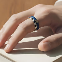 Bling Ring • Navy Enamel