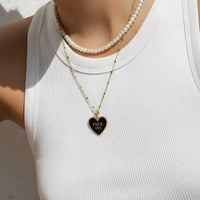 Fuck Yes Necklace • Black