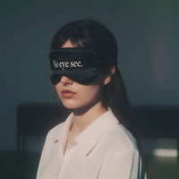 No Eye See • Sleep Eye Mask Black
