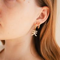 Five Elements / Divine Earrings • Sky Blue & Mint