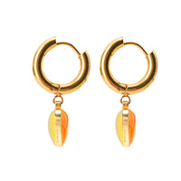 Humble Heart Earrings • Yellow & Orange