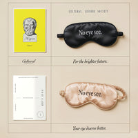 No Eye See • Sleep Eye Mask Black
