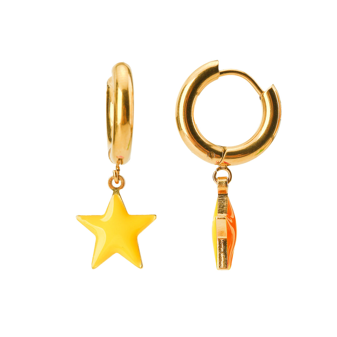 Universe / Saturn Earrings • Yellow