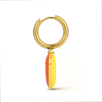 Hold Your Heart / Hoops • Orange & Yellow