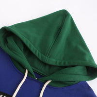 Subdue / Colour-block Hoodies • Electric Blue