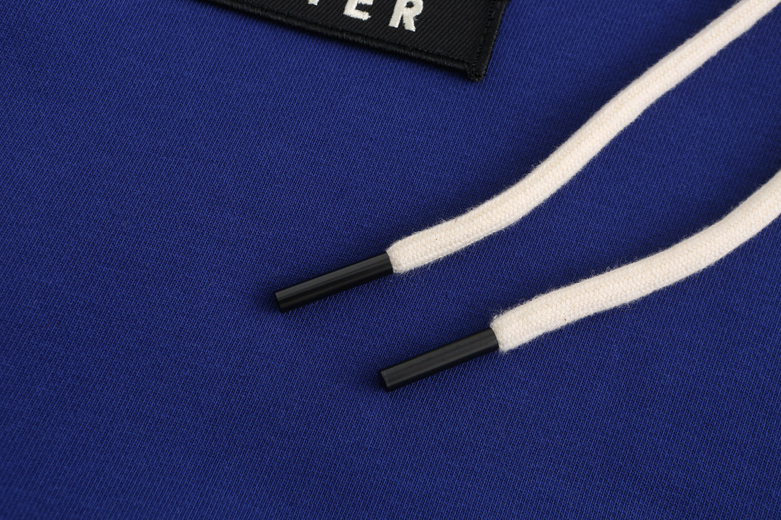 Subdue / Colour-block Hoodies • Electric Blue