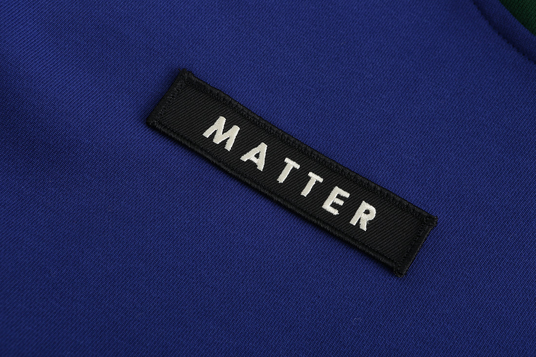 Subdue / Colour-block Hoodies • Electric Blue