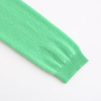 Opposite Ends / Wool Cashmere-Blend Sweater • Red/ Green