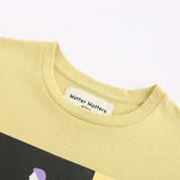 C is for Copy / T-shirt Dress • Lemon