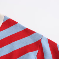 Earn Your / Wool Cashmere-Blend Cardigan • Red / Beige
