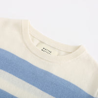Hi Johnny / Wool Cashmere-Blend Sweater • Light Blue