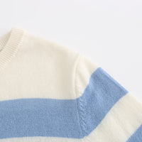 Hi Johnny / Wool Cashmere-Blend Sweater • Light Blue