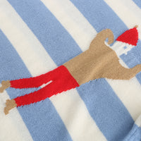 Hi Johnny / Wool Cashmere-Blend Sweater • Light Blue