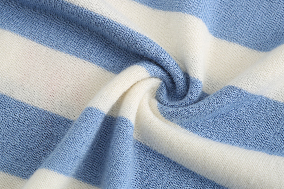 Hi Johnny / Wool Cashmere-Blend Sweater • Light Blue