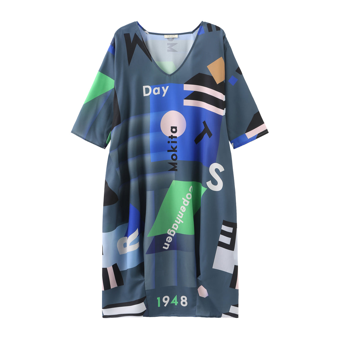 Mokita / Midi Summer Dress • Grey