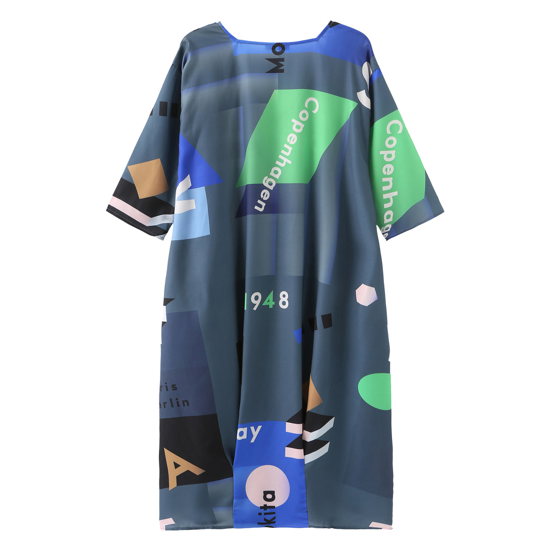 Mokita / Midi Summer Dress • Grey