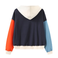 Stoic / Colour-block Hoodies • Navy