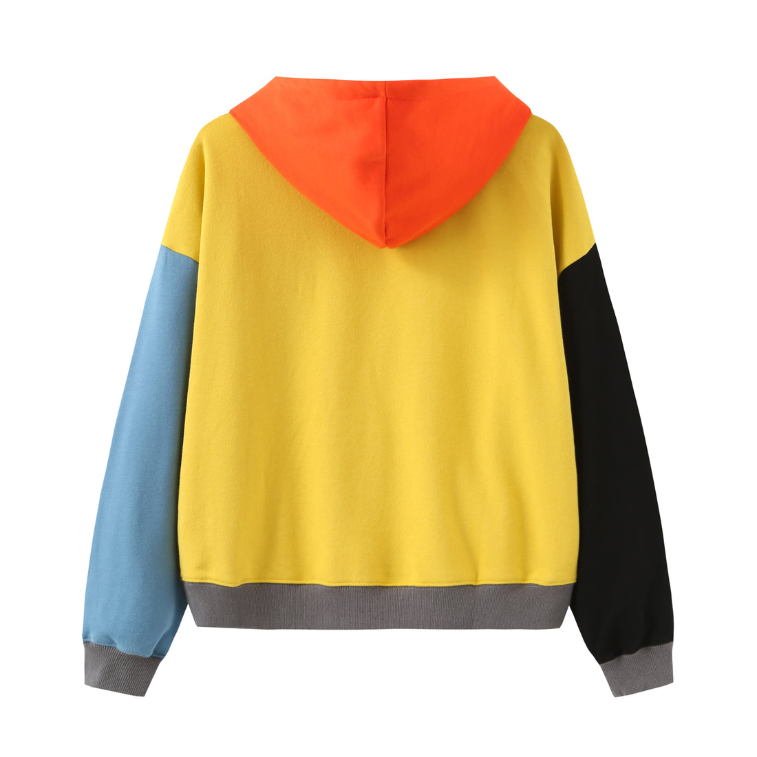 Cheery / Colour-block Hoodies • Yellow