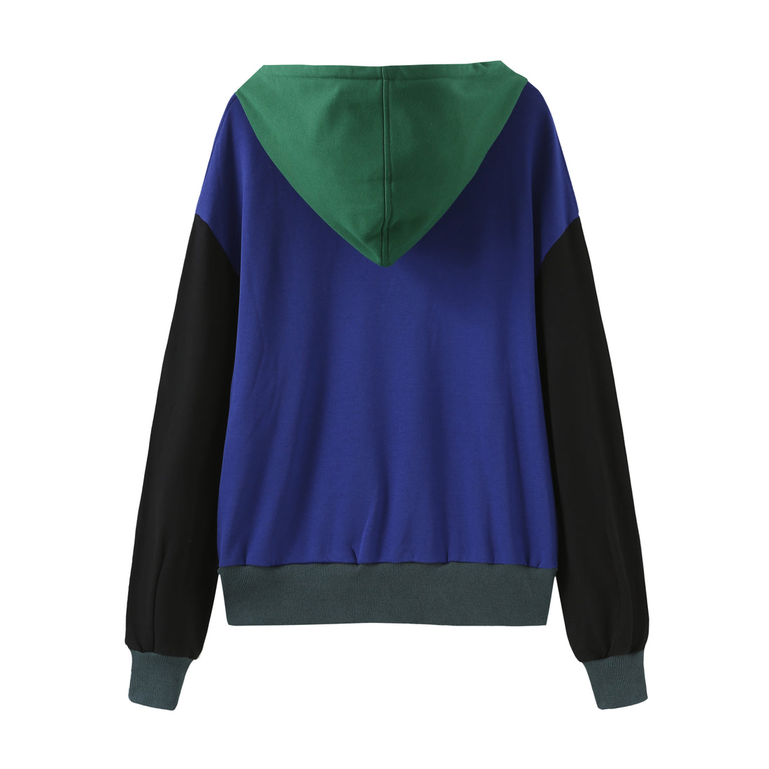Subdue / Colour-block Hoodies • Electric Blue