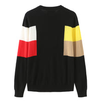 Flag Up / Wool Cashmere-Blend Sweater • Black