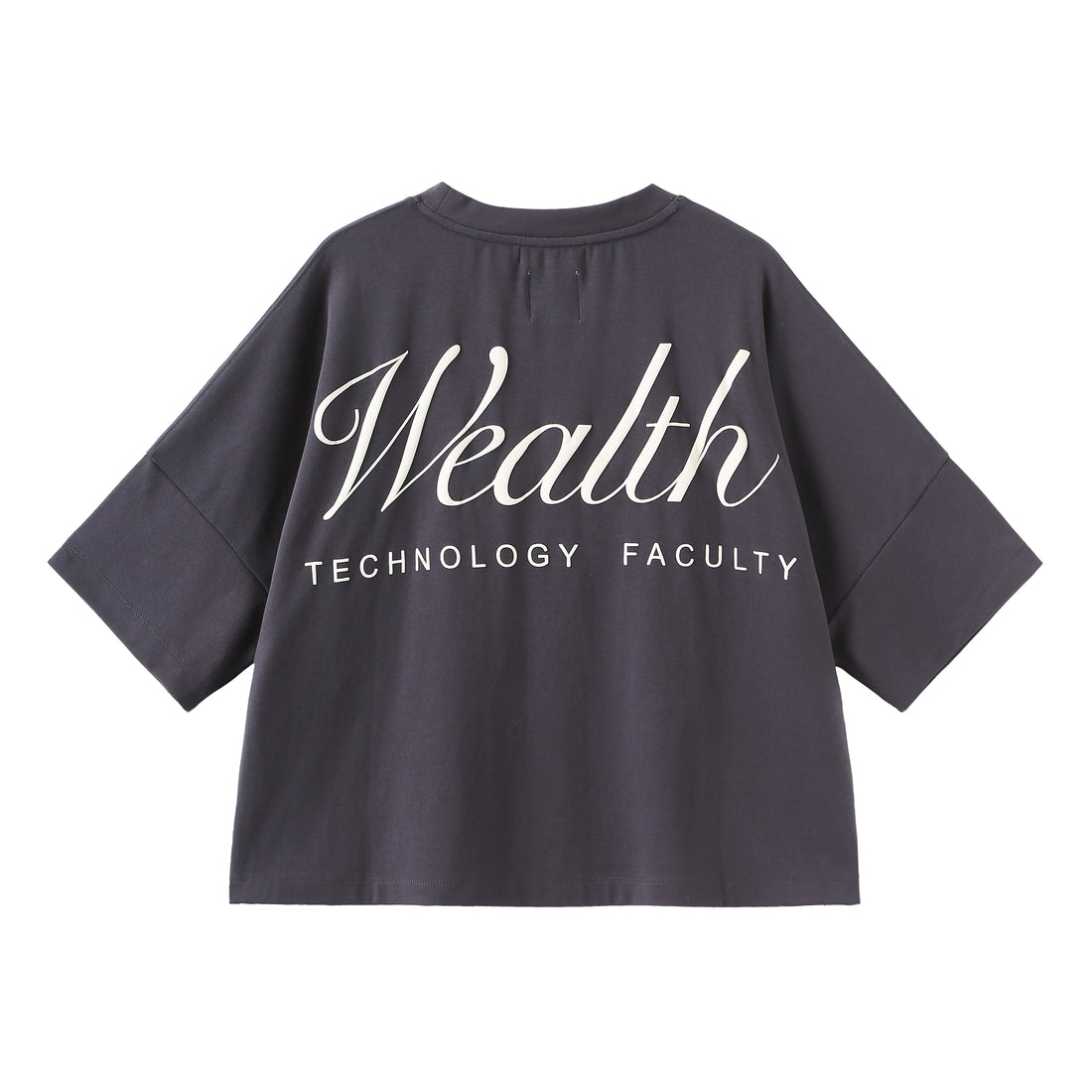Wealth / Short Tee • Charcoal