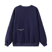 Be Amusing / Oversized Sweatshirt • Navy