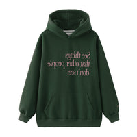 See Things / Oversized Hoodies • Green